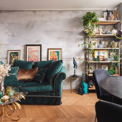 Mieszkanie w stylu eklektycznym