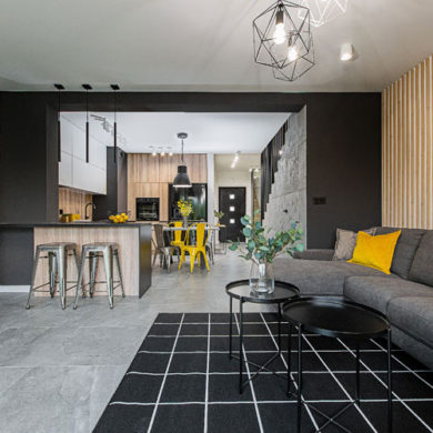 Modny apartament w stylu loft