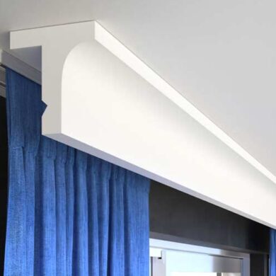 Listwy do zabudowy karnisza