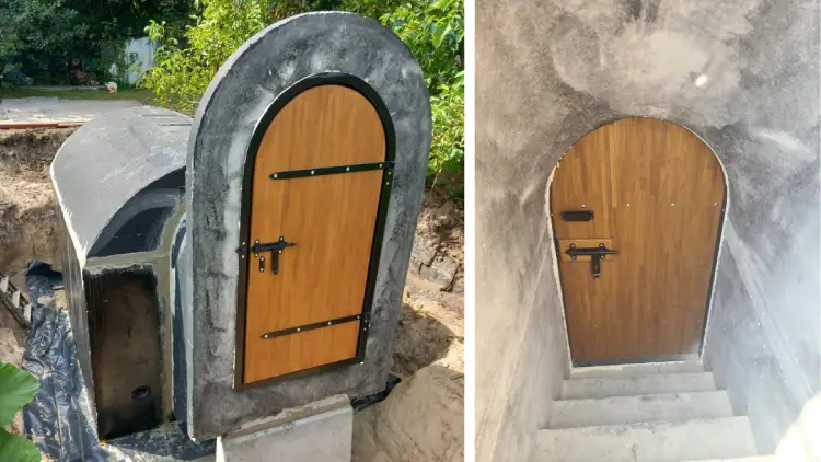 gotowa piwniczka ogrodowa