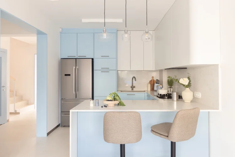 Kuchnia w błękicie