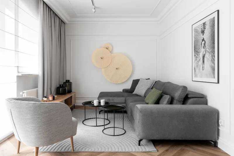 rattanowy kinkiet od Aromas del Campo